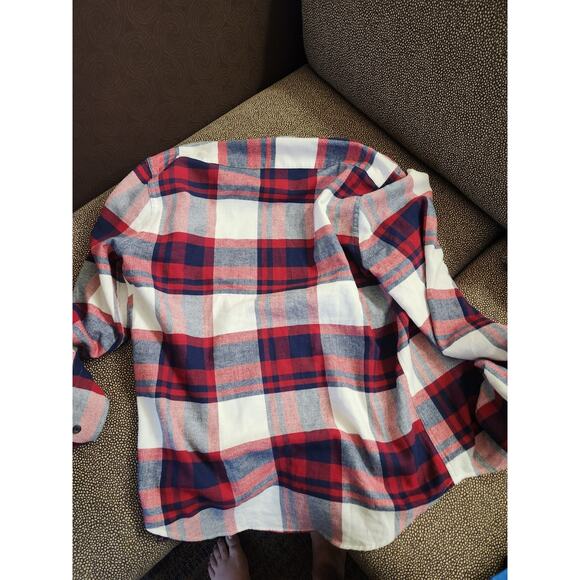 Express Womens Shirt Black /Red M - Picture 6 of 6